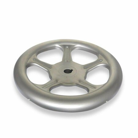 J.W. WINCO Gn228-A4-160-K1/2-A-Gs Spoked Handwheel 228-A4-160-K1/2-A-GS